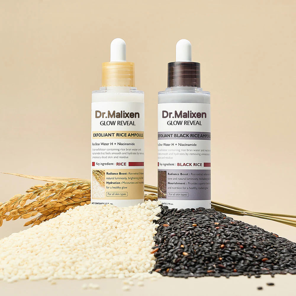 Final 6 Hours: 42% OFF🔥 Gentle Exfoliator Glow Rice Ampoule-Suitable for All Skin Types