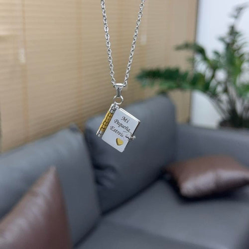 My Little Star Book Necklace for Daughter/Son – Meaningful Jewelry Gift for Birthday, Graduation, or Special Occasions