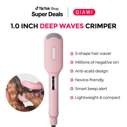 Final 4 Hours: 60% OFF COMPACT Hair Waver Crimper-