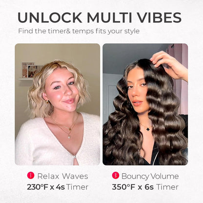 Final 4 Hours: 60% OFF COMPACT Hair Waver Crimper-