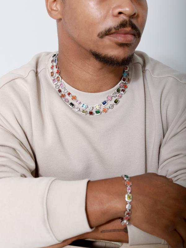 Gemstone Necklace (Unisex)