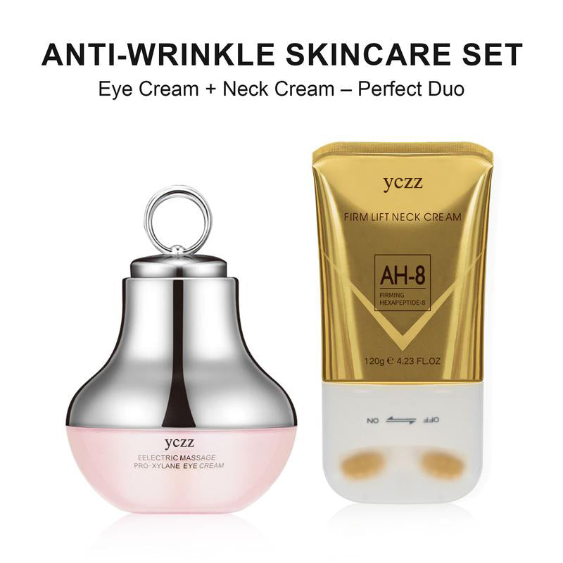 YCZZ Neck-Eye Care Tightening & Revitalizing Set - Smooth of Fine Lines, Eye & Neck Treatment, Skin Moisturizer, Deep Moisturizing Skincare