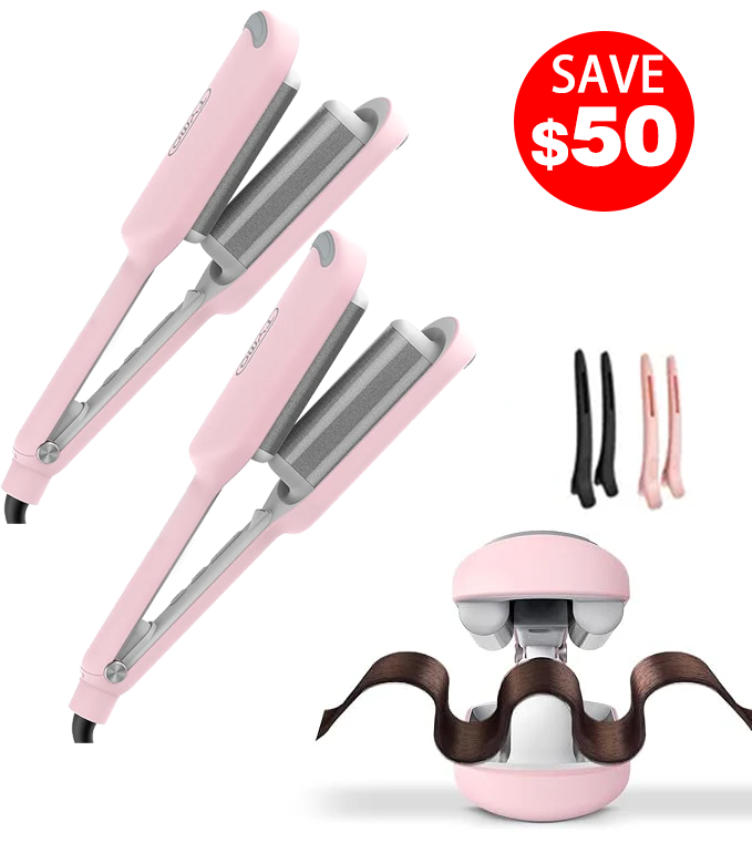 Final 4 Hours: 60% OFF COMPACT Hair Waver Crimper-