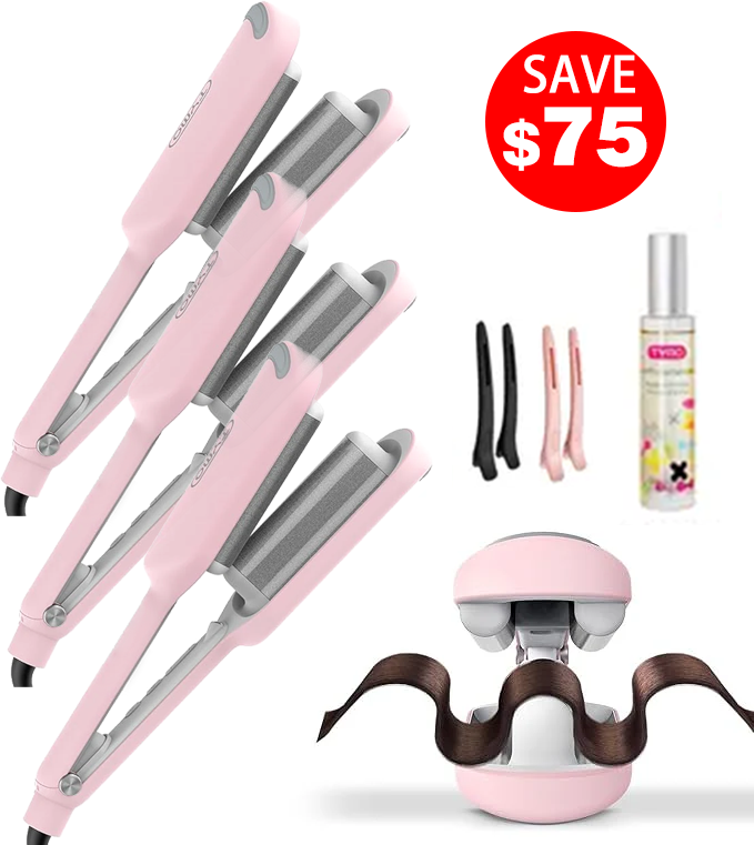 Final 4 Hours: 60% OFF COMPACT Hair Waver Crimper-